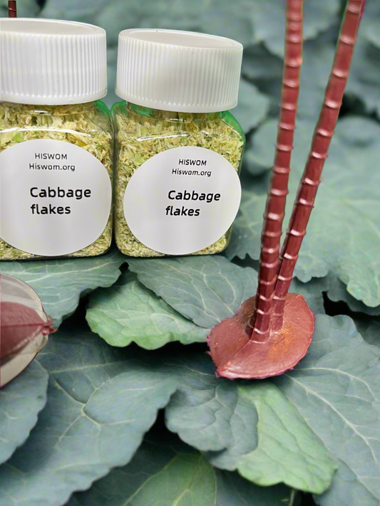Cabbage flakes