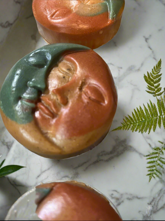 Oatmeal soap with a orange