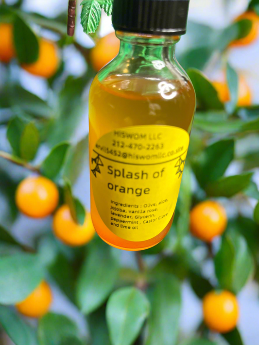 Splash of orange